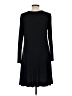 Old Navy Solid Black Casual Dress Size M - photo 2