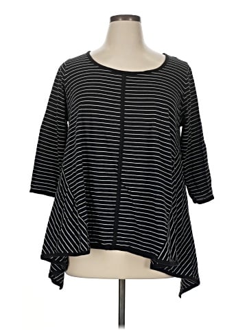 Jones New York Sport 3/4 Sleeve Top (view 1)