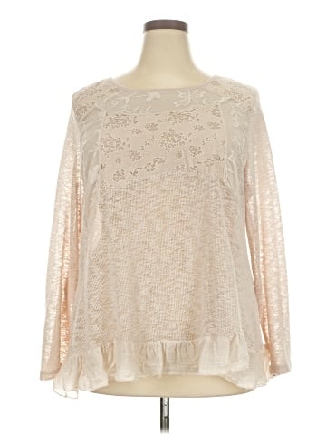 Indigo Soul Long Sleeve Blouse (view 1)