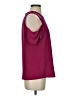 Fun2Fun 100% Polyester Burgundy Sleeveless Blouse Size S - photo 4