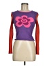 UNIF Color Block Purple Pullover Sweater Size M - photo 1