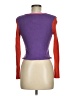 UNIF Color Block Purple Pullover Sweater Size M - photo 2