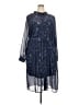 Lane Bryant 100% Polyester Paisley Blue Casual Dress Size 22 - photo 1
