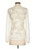 Ann Taylor 100% Nylon Ivory Long Sleeve Blouse Size XS - photo 2