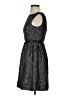 Aqua Paisley Gray Cocktail Dress Size 0 - photo 5