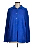Unbranded Blue Long Sleeve Button-Down Shirt Size M (estimated) - photo 1