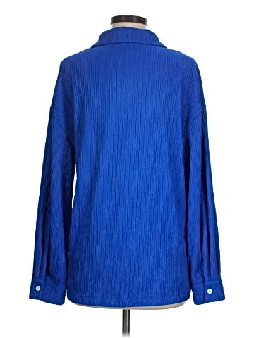 Unbranded Long Sleeve Button-Down Shirt (view 2)