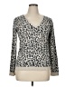 525 America Animal Print Gray Pullover Sweater Size XL - photo 1