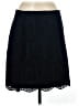 Talbots 100% Cotton Black Blue Formal Skirt Size 8 - photo 1