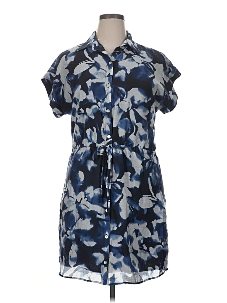 Pre-owned Cloth & Stone Casual Dress In Blue