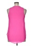 Lush Pink Sleeveless Blouse Size XL (estimated) - photo 2