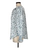Unbranded 100% Polyester Blue Long Sleeve Blouse Size M - photo 5