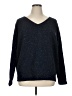 Weekend Suzanne Betro Stars Blue Black Pullover Sweater Size 1X - 2X - photo 1