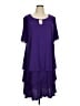 Catherines Purple Casual Dress Size 0X - photo 1