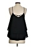 Miami 100% Polyester Black Sleeveless Blouse Size S - photo 2