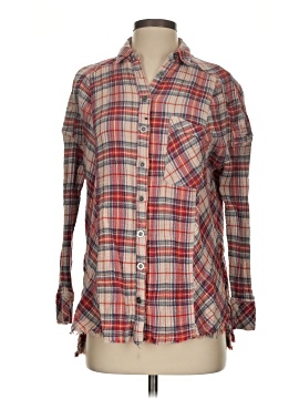 Free People Long Sleeve Button Down Shirt