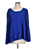 Aryeh Blue Long Sleeve Blouse Size L - photo 1