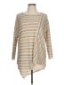Democracy Stripes Tan Pullover Sweater Size L - photo 1