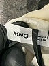MNG Stripes Ivory Turtleneck Sweater Size S - photo 7
