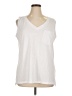 Unbranded White Sleeveless T-Shirt Size XL - photo 1