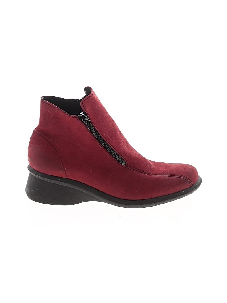Pre-owned Sweet Ankle Boots In Red