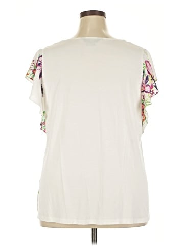 Michel Studio Short Sleeve Blouse (view 2)