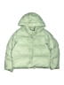 Zara 100% Polyamide Solid Green Snow Jacket Size 11 - 12 - photo 1