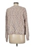 Ivy + Main Tweed Silver Ivory Pullover Sweater Size M - photo 2