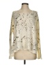 Wooden Ships Metallic Silver Pullover Sweater Size S - photo 1