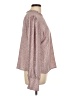 Unbranded 100% Polyester Pink Long Sleeve Blouse Size L (estimated) - photo 4