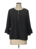 Cathy Black 3/4 Sleeve Blouse Size L - photo 1