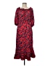 Saloni 100% Polyester Paisley Red Casual Dress Size 6 - photo 1