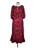 Saloni 100% Polyester Paisley Red Casual Dress Size 6 - photo 2