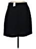 LOFT Versa 100% Polyester Solid Black Casual Skirt Size 0 - photo 2