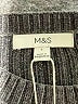M&S Solid Gray Pullover Sweater Size S - photo 7