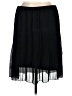 Alfani 100% Polyester Solid Black Casual Skirt Size 16W - photo 1