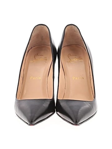 Christian Louboutin Leather Pigalle 85mm Pumps (view 2)