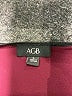 AGB Burgundy 3/4 Sleeve Top Size L - photo 7