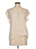 Pins and Needles 100% Polyester Ivory Short Sleeve Blouse Size M - photo 1