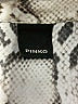 Pinko Animal Print Silver Brown Sleeveless Blouse Size EU (IT) 36 / US 0 - photo 7