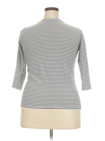 M&S Collection 3/4 Sleeve T-Shirt (view 2)