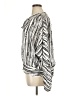 MICHAEL Michael Kors 100% Polyester Silver Long Sleeve Blouse Size XL - photo 5