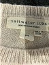 Saltwater LUXE Animal Print Ivory Pullover Sweater Size M - photo 7