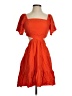 Leani 100% Rayon Orange Cocktail Dress Size S - photo 1