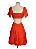 Leani 100% Rayon Orange Cocktail Dress Size S - photo 2