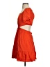 Leani 100% Rayon Orange Cocktail Dress Size S - photo 5