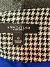 Ann Taylor Houndstooth Gray Blazer Size 0 - photo 6