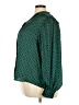 CeCe 100% Polyester Polka Dots Green Long Sleeve Blouse Size 3X - photo 5