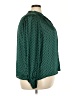 CeCe 100% Polyester Polka Dots Green Long Sleeve Blouse Size 3X - photo 4