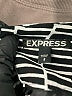 Express 100% Polyester Green Black Casual Skirt Size 2 - photo 3